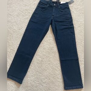Blue Straight-Leg Jeans Classic Fit